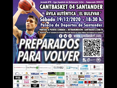 #LigaEBA - Cantbasket 04 Santander 🆚 Ávila Auténtica El Bulevar.