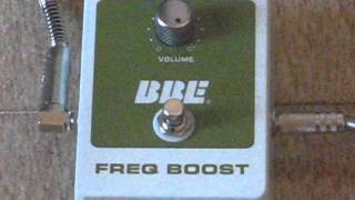 Video thumbnail for BBE freq boost treble booster by Marco Gorla