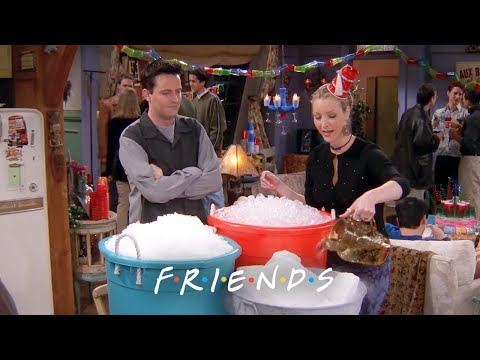 Phoebe Is in Charge of Cups and Ice | Friends