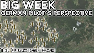The REAL Masters of the Air - Big Week - The German Pilot's Perspective - Animated