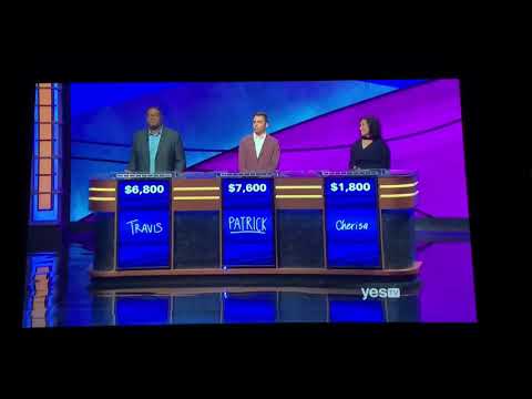 Double Jeopardy, Travis G. Day 4 - 2nd Daily Double (2/6/20)