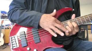Video thumbnail for Peavey AC BXP 5-String Bass by universalrenote