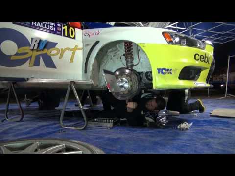 2014 Eskişehir Rallisi / Yiğit Timur - Emir Şahin / Mitsubishi Lancer Evo 10