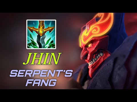 YOU SHOULD BUILD SERPENT'S FANG ON JHIN AGAINST LULU VAYNE