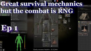 Lost Scavenger Early Access gameplay - Lets Play Part 1 - It's Neoscavenger 2 - Open world Survival