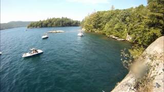 preview picture of video 'Lake George Tour 8-26-12'