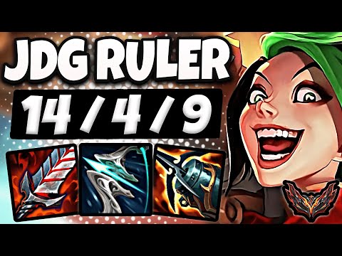 Jinx vs Aphelios ADC [ JDG Ruler ] Lol Korea Grandmaster Patch 13.12 ✅