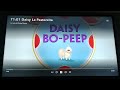 Daisy Bo Peep Title Card