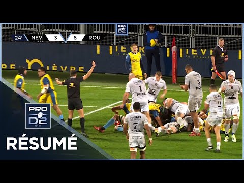 PRO D2 Saison 2023-2024 J10 - Résumé USON Nevers-Rouen Normandie Rugby