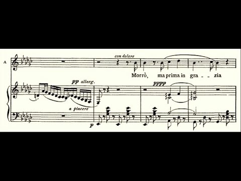 Toscanini sings "Morrò, ma prima in grazia" / Eugenia Burzio vs Toscanini