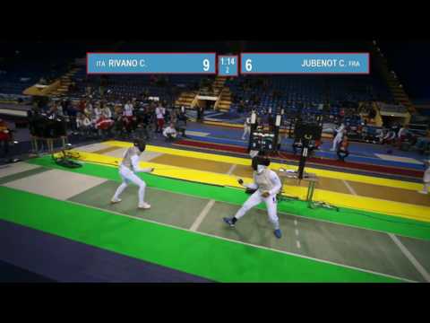 T16. JUBENOT Chloe (FRA) - RIVANO Camilla (ITA). Foil women.