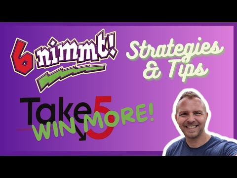 Take 5 (6 Nimmt) STRATEGY & Example Game