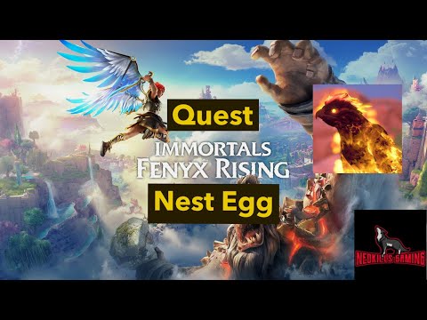 Nest Egg Quest | Ares Essence Wars Den | Activate the Fortress's Mechanisms | Immortals Fenyx Rising
