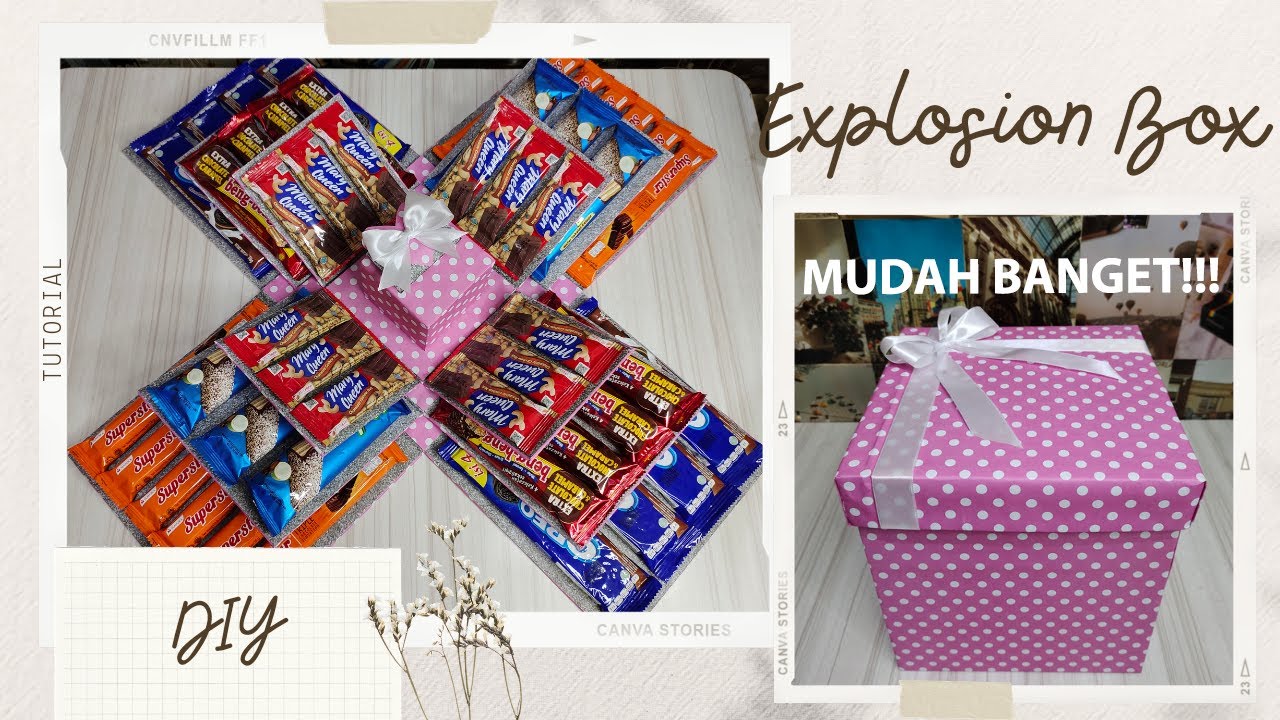 Tutorial Explosion Box Snack !!! Mudah Banget!!!