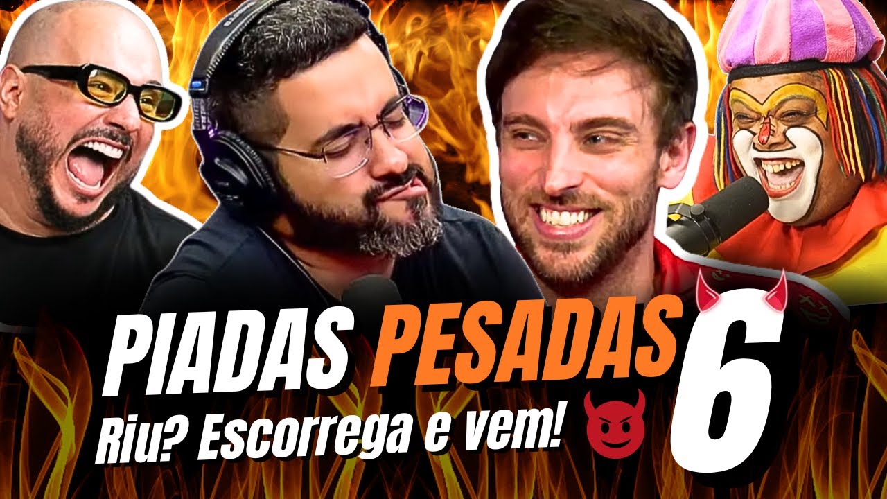 👿SÓ PIADAS PESADAS! Se rir, já sabe, né? - Parte VI👿