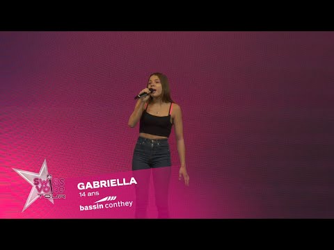 Gabriella 14 ans - Swiss Voice Tour 2023, Bassin Centre, Conthey