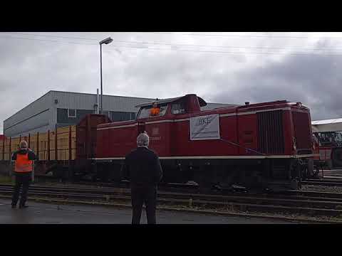 Erster Güterzug zum ehemaligen Containerterminal Pfullendorf