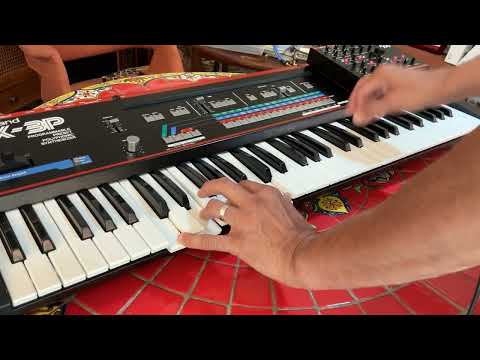 Roland JX-3P  Synthesizer with DT-200 Programmer 1983 EXCELLENT !!! image 15
