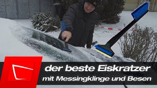 Mein Eiskratzer Favorit von MURSKA - der beste Eiskratzer mit Messingklinge und Besen in Kombination