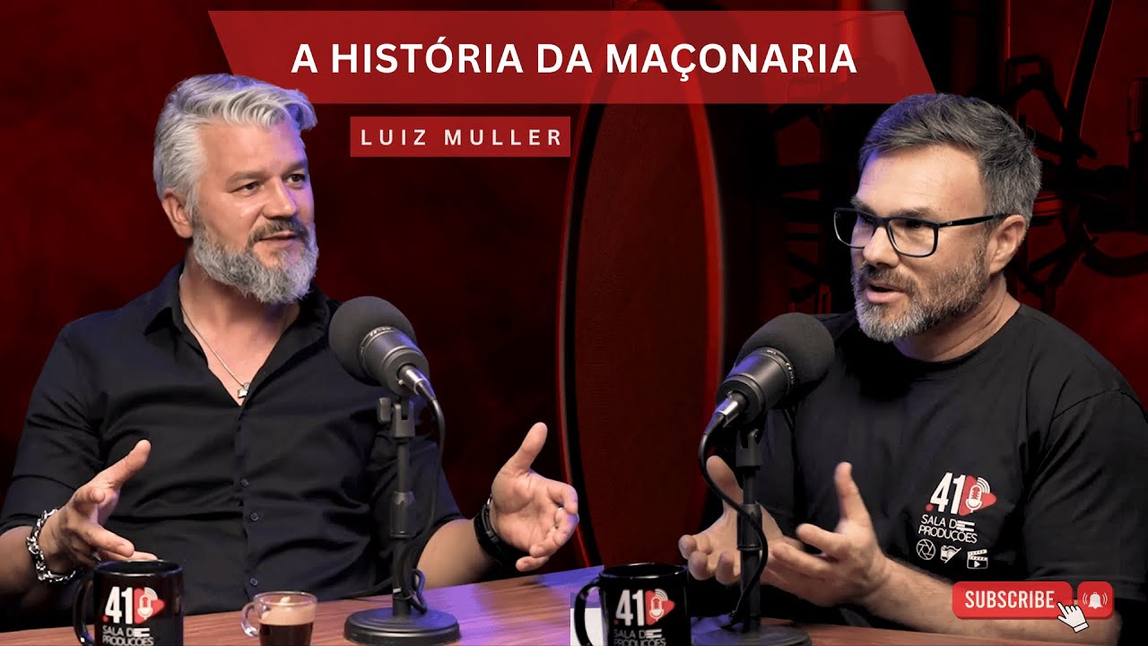 A História da Maçonaria com Luiz Muller - # 1 Pedra Bruta Podcast