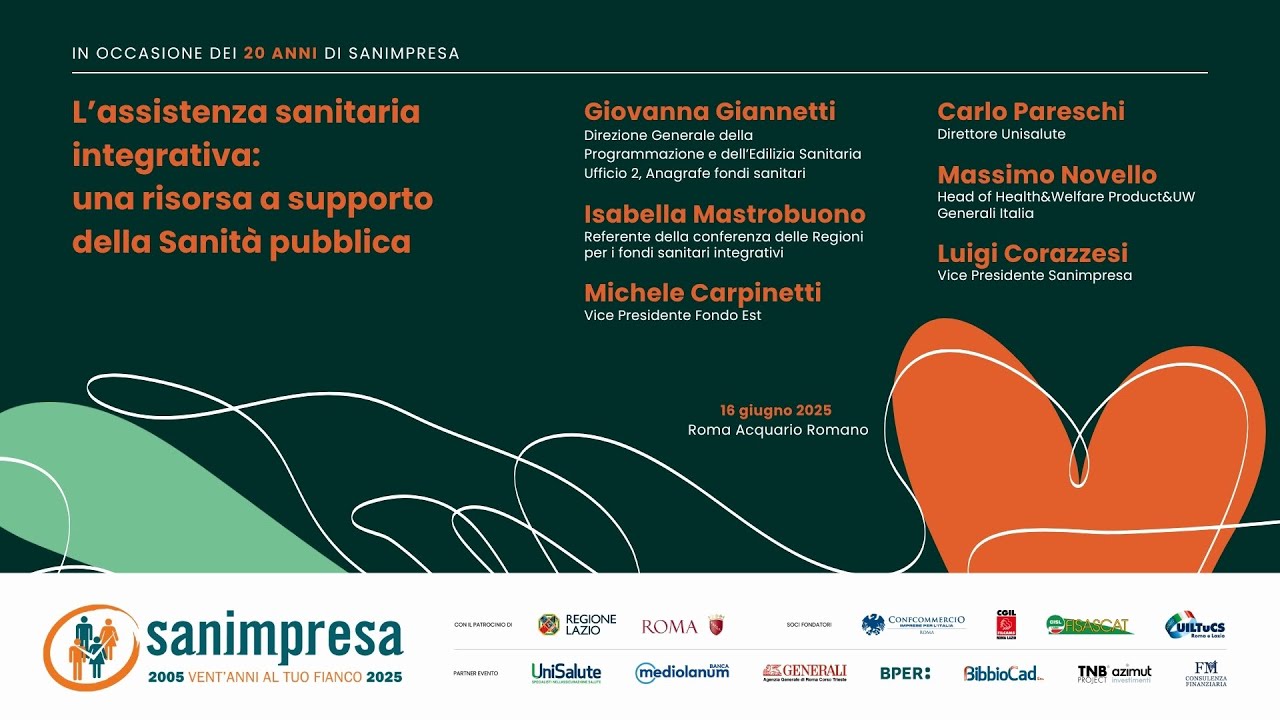 Sanità pubblica e integrativa: il ruolo strategico dei fondi - Tavola Rotonda