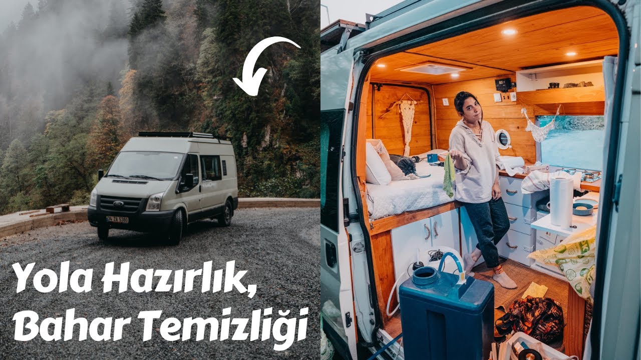 We''re Preparing Our Caravan for the Black Sea! - Spring Cleaning - Trail of Us Van Life