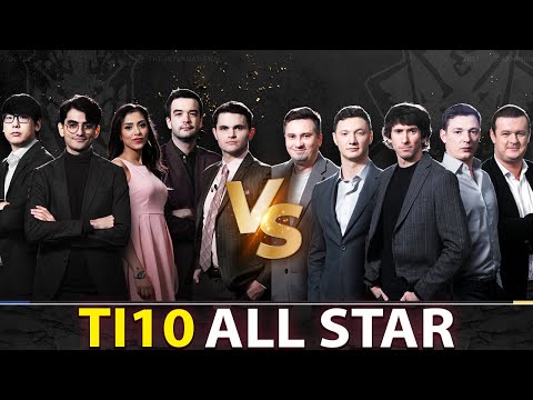 TI10 ALL STAR MATCH - ARDM MODE! THE INTERNATIONAL 10 DOTA 2