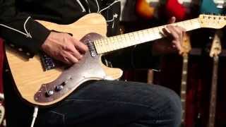 Video thumbnail for The New Fender American Deluxe Telecaster Thinline  •  NAMM 2014 by Wildwood Guitars