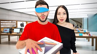 Anything You Touch BLINDFOLDED, I’ll Buy For You - Challenge