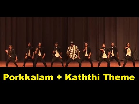 Porkkalam and Kaththi Theme Remix (Dance Performance) | Dhanush, Thalapathy Vijay | Cypher | Macha