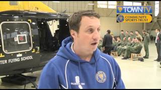 preview picture of video 'Shrewsbury Town Community Sports Trust - RAF Shawbury Visit'