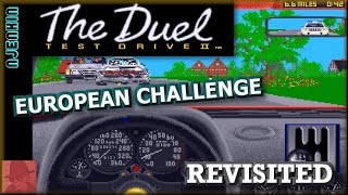 Test Drive II : The Duel - EUROPEAN CHALLENGE on the Commodore Amiga !! - REVISITED