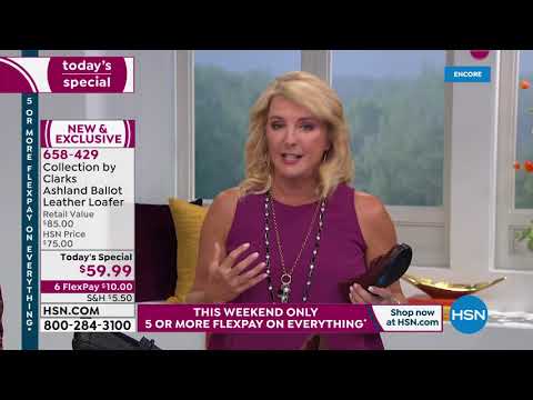 HSN | Clarks Footwear 08.18.2019 - 05 AM