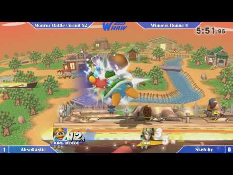 Absol vs Sketchy - Monroe Battle Circuit 5 - Smash Wii U Singles