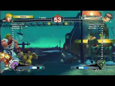 maikeru tan00 (Ken) vs OTinhoso (Guy) - Endless SSF4AE2012