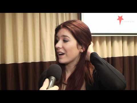 Interview Pernilla Karlsson (När jag blundar - Finland Eurovision 2012)