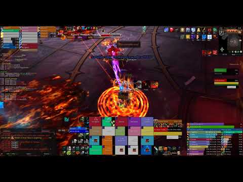The Misty Moon Massive vs. Sun King's Salvation (Mythic) - Restoration Shaman PoV