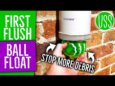 Adding a First Flush Float // Rainwater Collection System Part IV