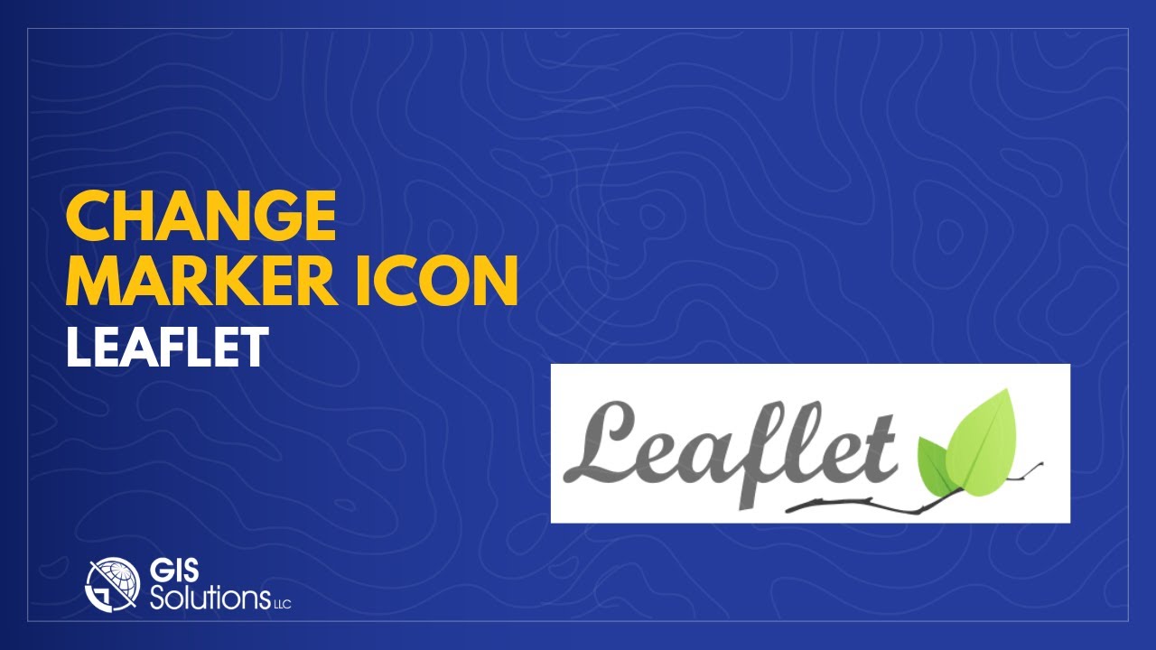 Leaflet Change Marker Icon