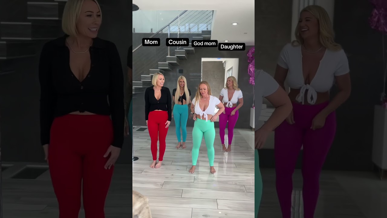 Learning dances with the fam who are you choosing #shorts #short #Stelledel