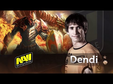 Dendi (Dragon Knight) - Gameplay Dota 2 MMR