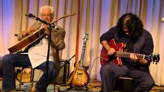 Larry Coryell with Julian and Murali Live at the Bull Run - Round Midnight and an unnamed song 0813
