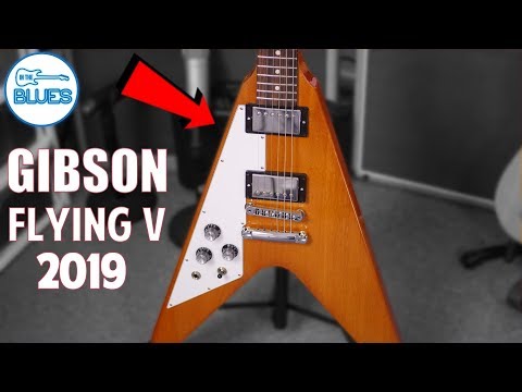 Gibson Flying V 2019 Antique Natural with case NEVER PLAYED image 12