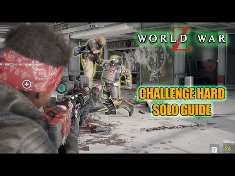 World War Z Challenge Solo Hard | Optimal Class Guide | Episode 1 New York | Descend