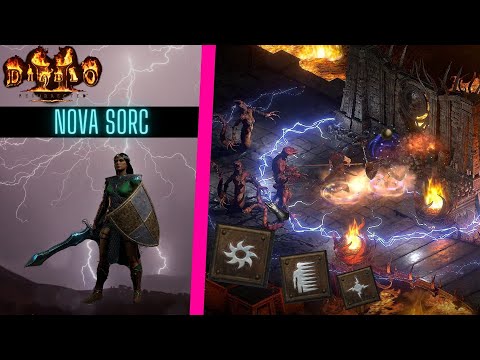 D2R Nova sorceress - NO INFINITY! NO SUNDER CHARM!