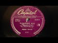 Merle Travis - Re-enlistment Blues - 78 rpm - Capitol 2563