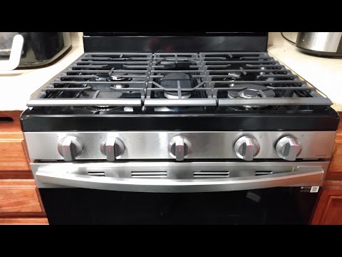 Samsung Gas Range Review (NX60A6511SS) with Air Fry Convection Dehydrate and WiFi 👍🏾
