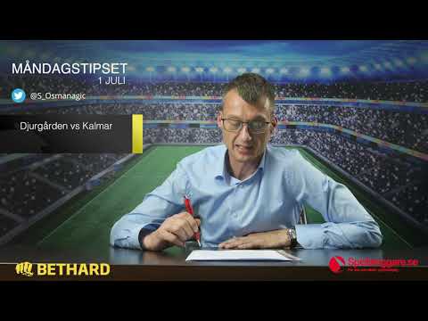 Speltips: Djurgården - Kalmar & Häcken - Hammarby 1/7