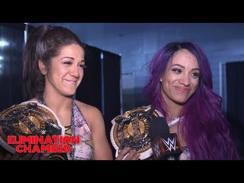 WWE Superstars React To Sasha Banks And Bayley Winning Women’s Tag Team Titles
