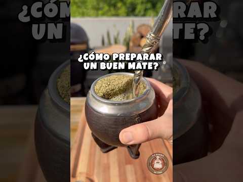 HOW TO PREPARE A MATE⁉️🧉 #mate #argentina #yerba